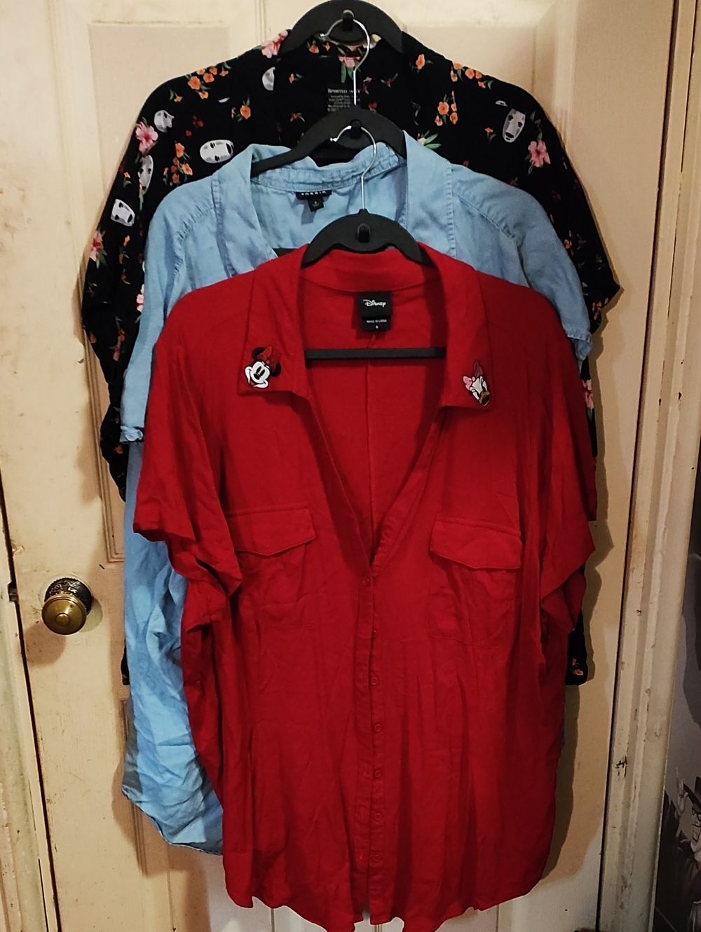 Torrid Set Of 3 Shirts Disney/Studio Ghibli